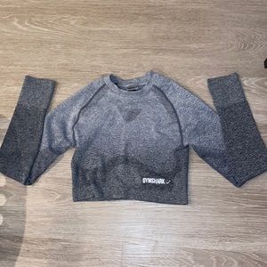 Gymshark Ombre long sleeve crop